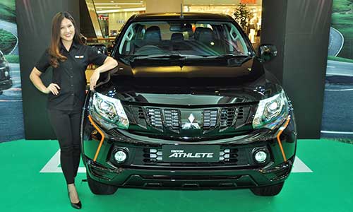 Cận cảnh bán tải Mitsubishi Triton Athlete giá 635 triệu đồng