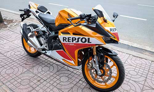 Chi tiết Honda CBR250RR Repsol đầu tiên tại Việt Nam