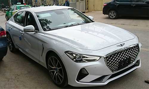 Xe sang Genesis G70 đầu tiên "cập bến" Việt Nam