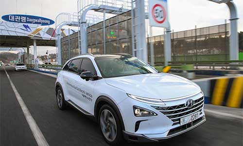 Ôtô điện tự lái Hyundai hoàn thành quãng đường 190km