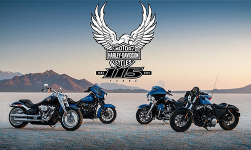 Ngắm trọn 10 mẫu xe môtô Harley-Davidson 115th Anniversary