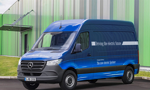 Mercedes-Benz "nhá hàng" xe van Sprinter chạy điện