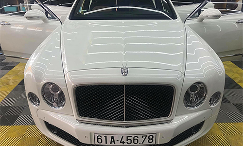 Siêu xe Bentley Mulsanne “biển khủng” hơn 35 tỷ tại Bình Dương