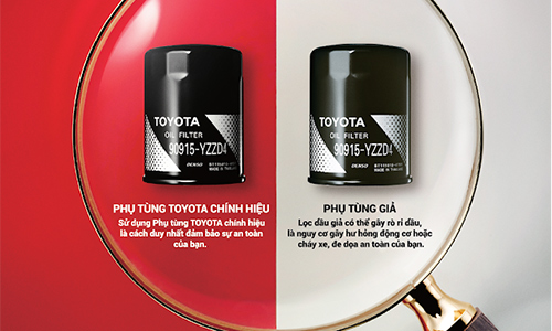 Toyota Việt Nam khuyến cáo người dùng về phụ tùng ôtô giả