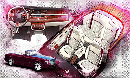 Siêu xe sang Rolls-Royce Phantom "hàng thửa" từ Vilner