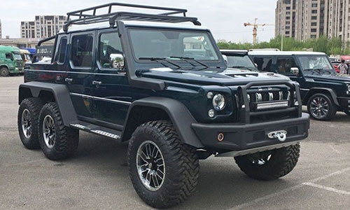 Mercedes-Benz G63 AMG 6x6 "hàng nhái" ra mắt tại Trung Quốc