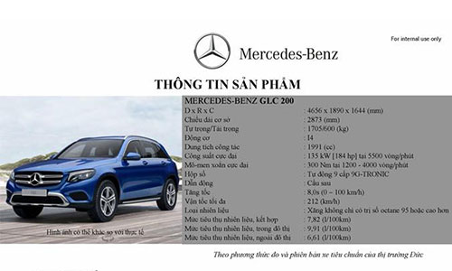 Mercedes GLC200 giá 1,6 tỷ đồng sắp ra mắt tại Việt Nam