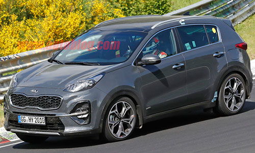 Crossover Kia Sportage phiên bản 2019 lộ diện hoàn toàn