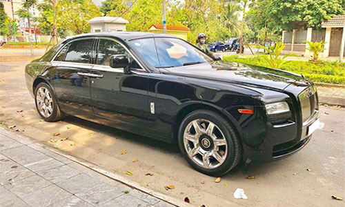 Xe siêu sang Rolls-Royce Ghost dùng 7 năm bán 11 tỷ tại Hà Nội 