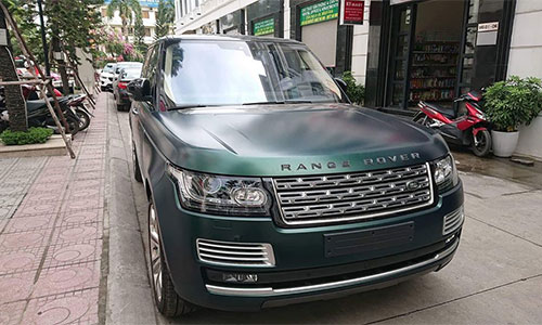 Đại gia Hải Phòng tậu Range Rover SVAutobiography màu độc 22 tỷ