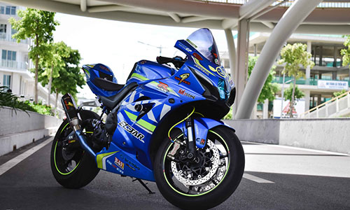 Dân chơi Việt chi hơn 100 triệu độ siêu môtô Suzuki GSX-R1000