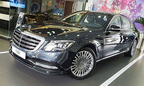 Mercedes-Benz S450L giá 4,7 tỷ độ mâm Maybach tại Việt Nam