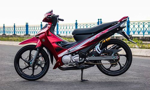 "Cá mập" Yamaha Z125 độ đồ chơi khủng của dân chơi Vĩnh Long