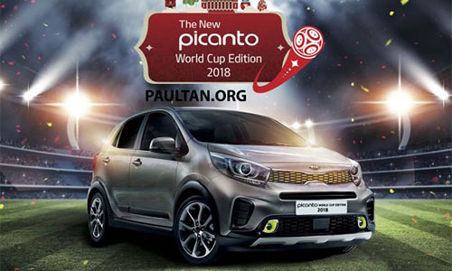 Chi tiết xe ôtô giá rẻ Kia Morning bản World Cup 2018 