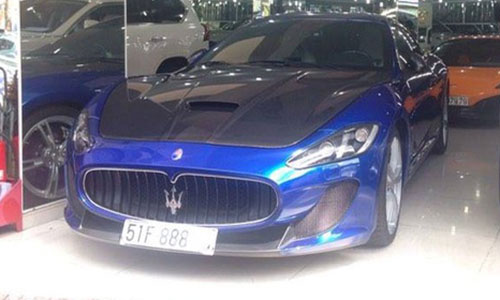 Tịch thu Maserati 9,2 tỷ của trùm cá độ bóng đá Sài Gòn