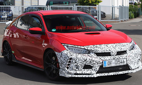 Honda Civic Type R phiên bản 2019 lộ diện trên đường thử