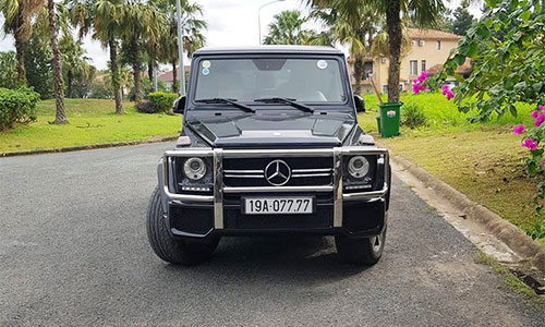 Mercedes-Benz G63 giá 7,3 tỷ biển "tứ quý" 7 tại Phú Thọ