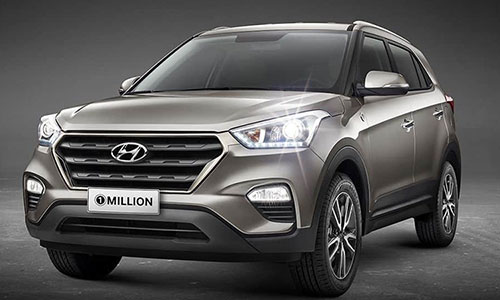 Hyundai Creta 1 Million với khoá vòng thông minh trình làng 