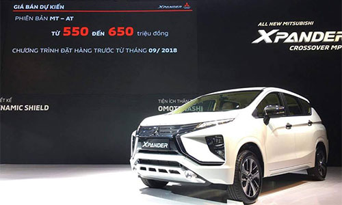 Mitsubishi VN ra mắt Xpander giá rẻ đấu Innova