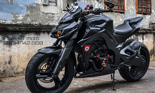 Biến hình Honda Hornet 250 thành Z1000 chỉ 30 triệu đồng