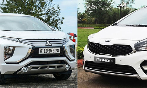 MPV giá rẻ tại Việt Nam - Mitsubishi Xpander hay Kia Rondo?