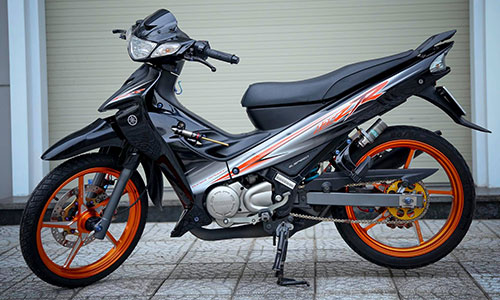  "Xế nổ" Yamaha Z125 độ giá hơn 300 triệu tại Vĩnh Long