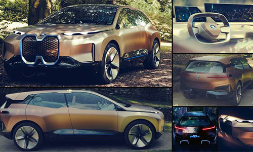 Xe sang chạy điện BMW Vision iNext concept lộ diện 