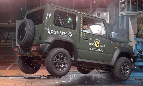 Xe giá rẻ Suzuki Jimny gây thất vọng về độ an toàn