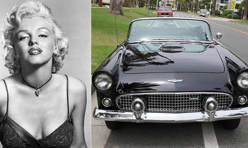 Ngắm Ford Thunderbird 1956 mui trần của nàng Marilyn Monroe