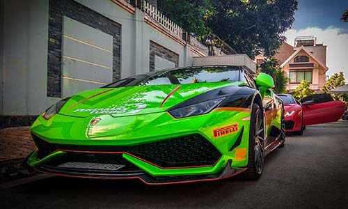 Siêu xe Lamborghini Huracan 16 tỷ độ độc ở Sài Gòn