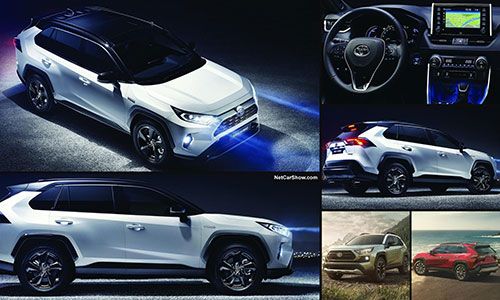 Chi tiết xe Toyota Rav4 Hybrid mạnh tới 219 mã lực