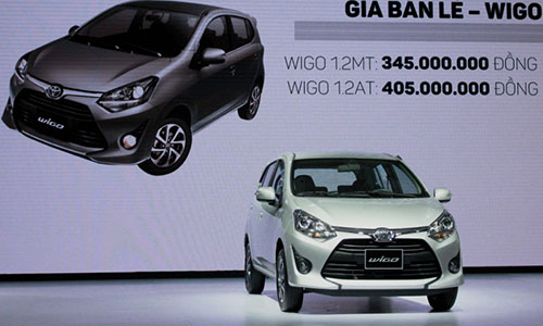 Xe giá rẻ Toyota Wigo vừa ra mắt đã "cháy hàng"