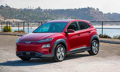 Xe ôtô điện Hyundai Kona mới chạy 415 km/1 lần xạc