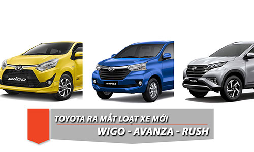 Toyota Wigo và Rush sẽ có mặt tại VMS 2018