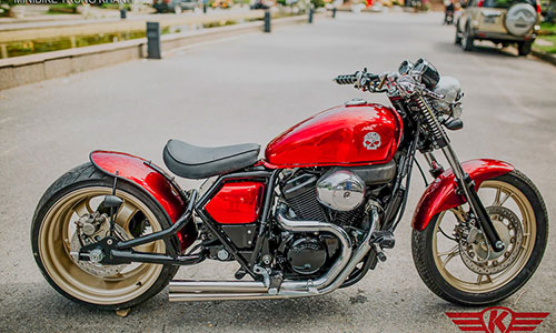 Honda VRX 400 độ Bobber, "bánh bèo" cực chất tại Hà thành