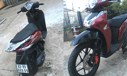 Soi Honda SH mode biển “ngũ quý 9” giá hơn 500 triệu đồng 