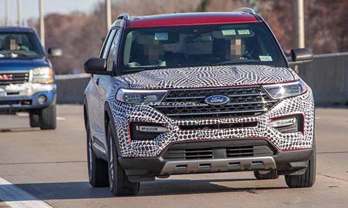 Xe Ford Explorer 2020 thiết kế như Toyota Highlander đời cũ