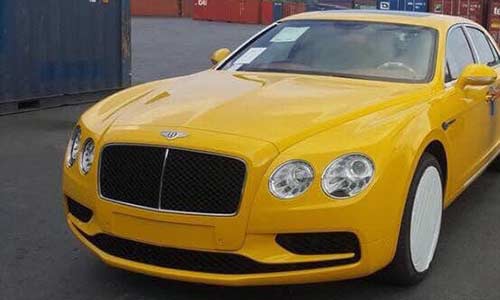 Bentley Flying Spur V8 S hơn 16 tỷ cập cảng Hải Phòng