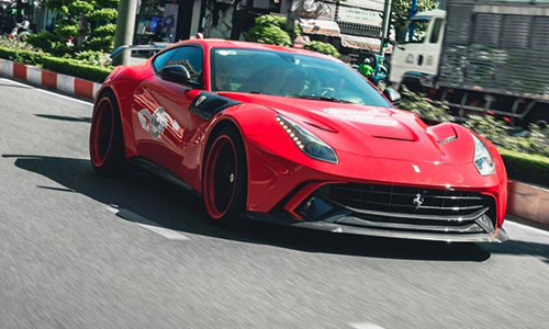 Siêu xe Ferrari F12 Berlinetta hơn 20 tỷ lăn bánh tại Vũng Tàu 