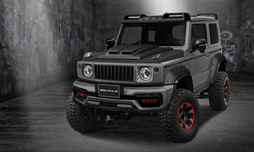 Suzuki Jimny hầm hố hơn với phong cách Black Bison Edition