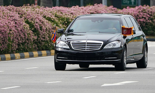 Mercedes-Benz S600 của ông Kim Jong Un sắp đến Hà Nội?