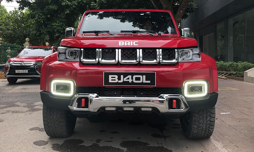 Xe BAIC “nhái” Jeep và Hummer giá rẻ tại Việt Nam