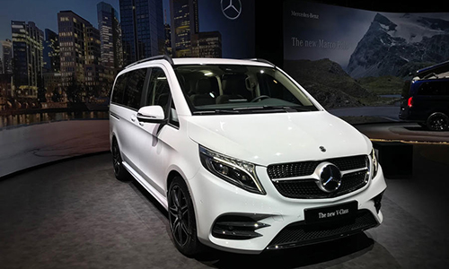 MPV hạng sang Mercedes-Benz V-Class 2019 trình làng