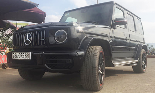 Đại gia Hoà Bình tậu Mercedes-AMG G63 mới gần 15 tỷ đồng