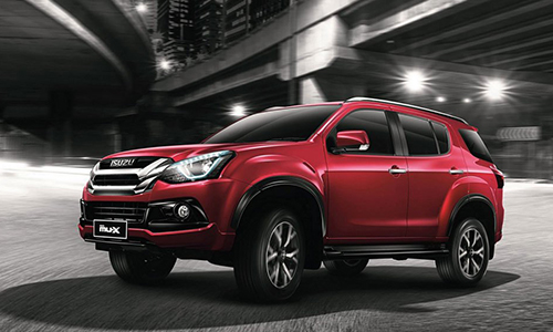 SUV Isuzu MU-X Onyx giá từ 995 triệu đồng tại Đông Nam Á