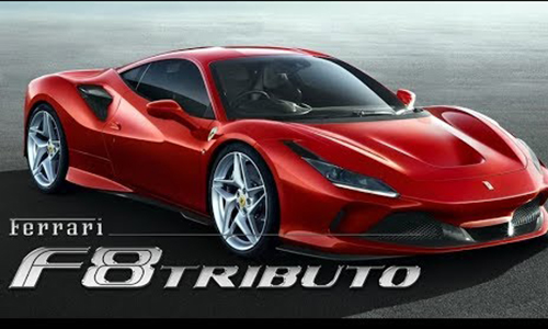 Ferrari hé lộ siêu xe F8 Tributo kế nhiệm 488 GTB