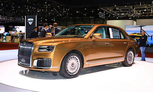 Soi "Rolls-Royce Nga" phục vụ Tổng thống Vladimir Putin ra mắt