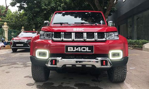 Xe "Tàu" BAIC như Jeep Wrangler giá 980 triệu tại Hải Phòng 