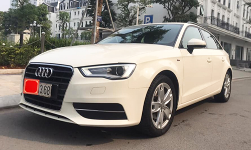 Cận cảnh xe sang Audi A3 Sline chỉ hơn 800 triệu ở Hà Nội 