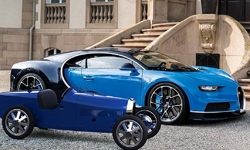 Siêu xe Bugatti Baby II cho "đại gia nhí" giá 800 triệu đồng